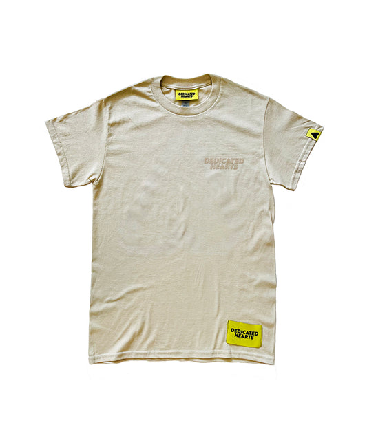 Sand Dedicated Hearts Premier Tee